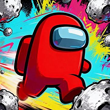 VGEFG Space Rush game cover for racing browser play